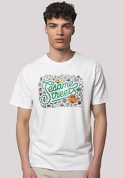 F4NT4STIC T-Shirt "Sesamstraße Collage Coloured", Premium Qualität,Nostalgi günstig online kaufen