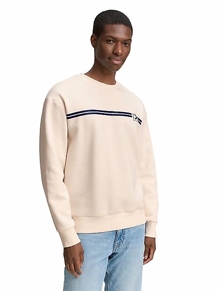 TOM TAILOR Denim Sweatshirt, mit Logo-Print günstig online kaufen