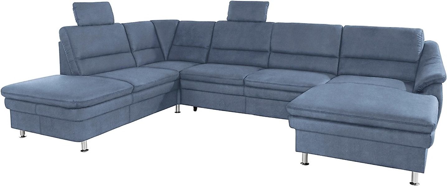 sit&more Wohnlandschaft »Cardoso U-Form« mit Federkern und Kopfstützen, mit günstig online kaufen