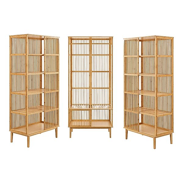 en.casa Garderoben-Set, (3-St., bestehend aus 1 günstig online kaufen