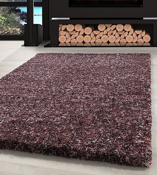 Carpettex Hochflor-Teppich Meliert Design, Läufer, Höhe: 30 mm, Teppich Mel günstig online kaufen