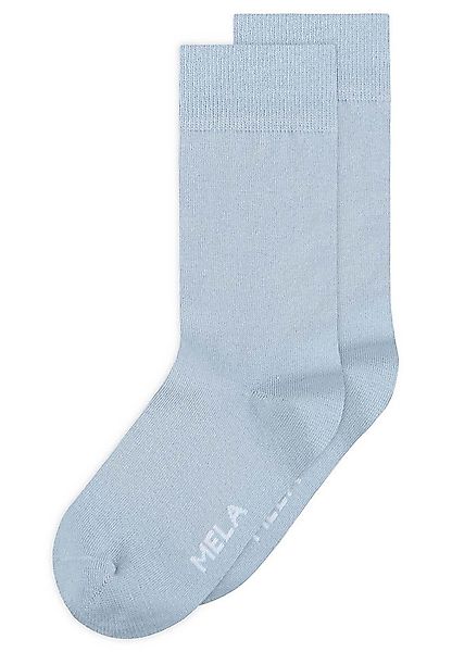 MELA Socken Basic Socken 2 Paare Ohne Polyester & Polyamid. Das Elasthan is günstig online kaufen