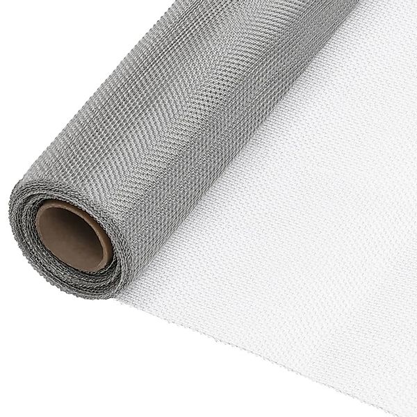 vidaXL Gartenzaun Fliegengitter Edelstahl 60x500 cm günstig online kaufen