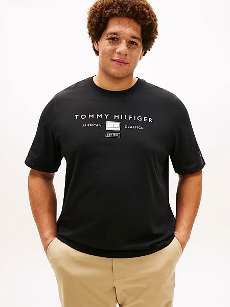 Tommy Hilfiger Big & Tall T-Shirt "BT-BRAND LOVE MONO STACK" Große Größen, günstig online kaufen