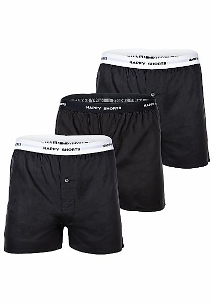 HAPPY SHORTS Webboxer "Web-Boxershorts 3er Pack" günstig online kaufen