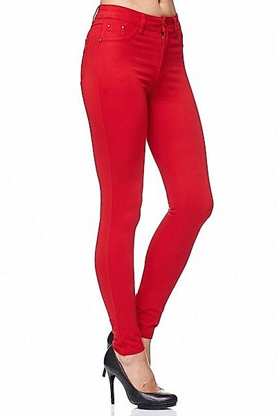 Elara Skinny-fit-Jeans Elara Damen Stretch Hose Skinny Fit Jegging (1-tlg) günstig online kaufen