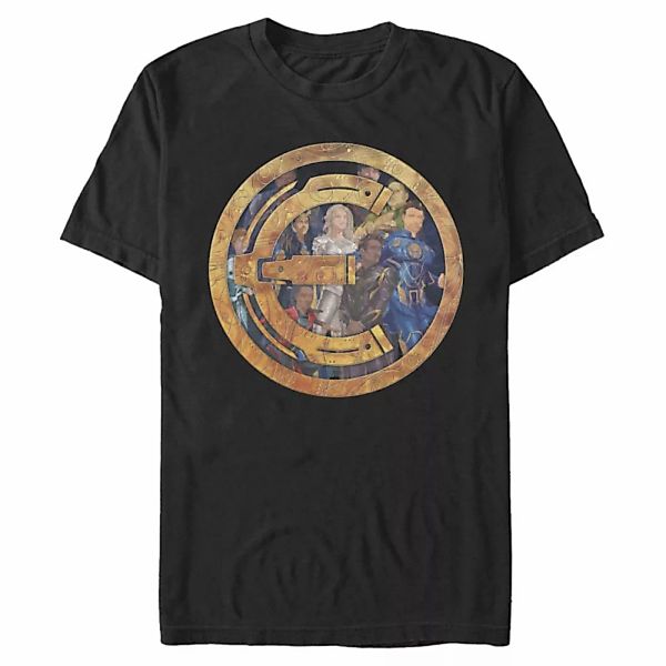 Marvel - Les Éternels - Gruppe Eternals Badge - Männer T-Shirt günstig online kaufen