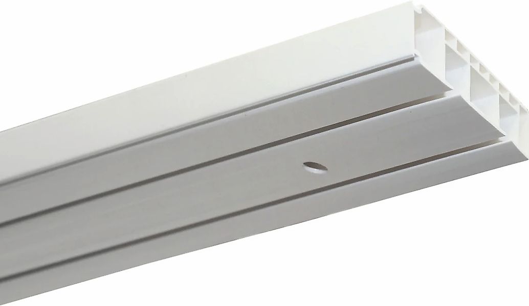 GARDINIA Gardinenstange "Vorhangschienen Set Kunststoff GK" 2 läufig-läufig günstig online kaufen