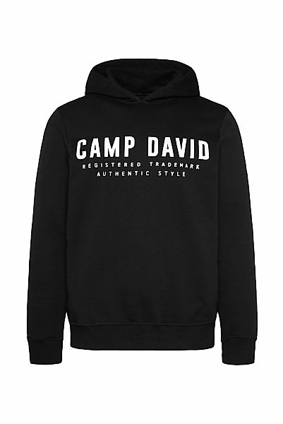 CAMP DAVID Kapuzensweatshirt mit Logo-Print günstig online kaufen