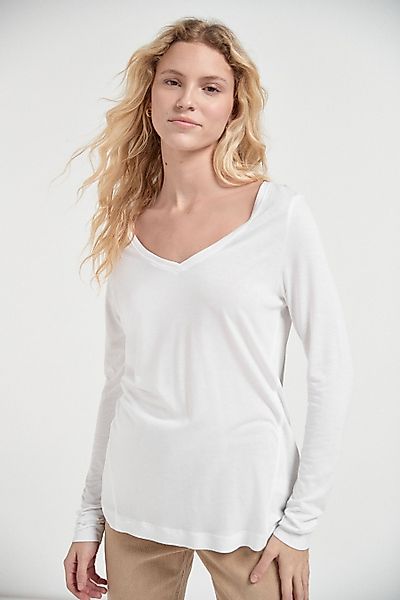 Next Langarmshirt Legeres, langärmeliges T-Shirt mit günstig online kaufen