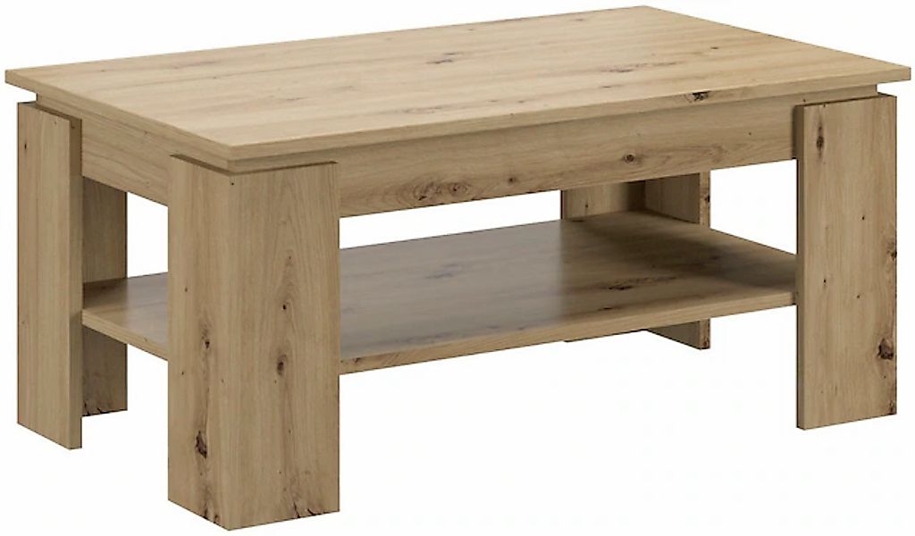 INOSIGN Couchtisch »Kalmar, rechteckig, 100 x 60 cm, 1 Ablageboden«, (1 St. günstig online kaufen