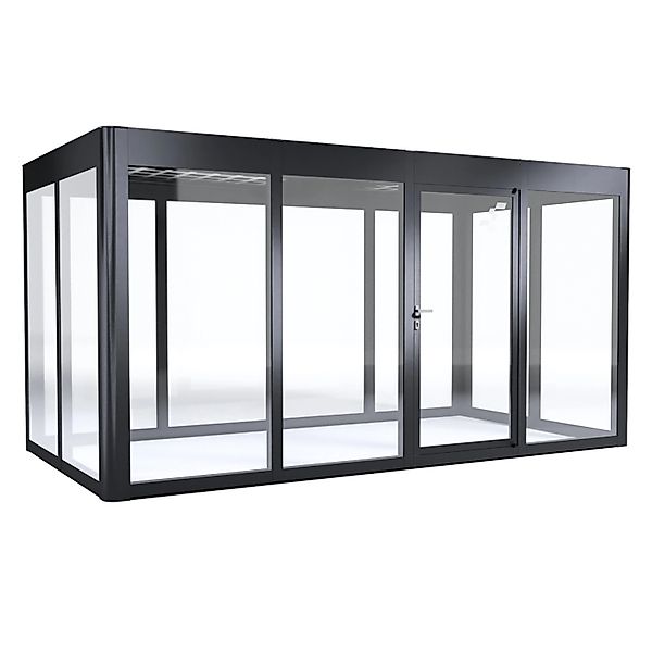 SunElements Gewächshaus SunGarden Anthrazit 10,3 m² günstig online kaufen