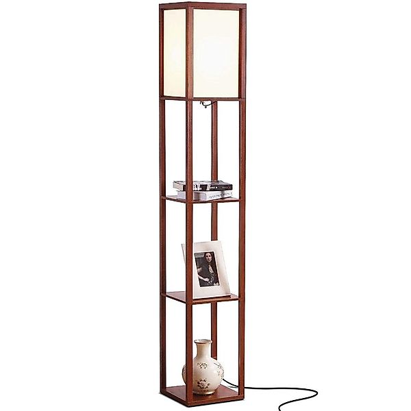 MUPOO Stehlampe LED Stehlampe,LED Stehleuchte 160cm,Holz günstig online kaufen