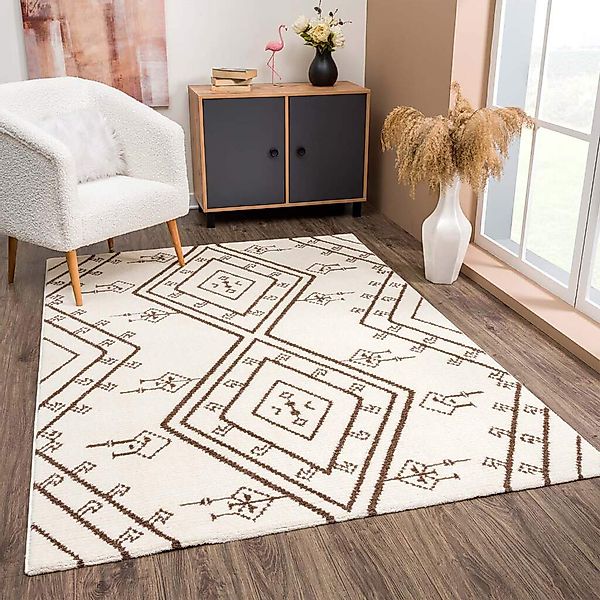 Carpet City Teppich »April 2291«, rechteckig, 10 mm Höhe, Läufer, weich dur günstig online kaufen