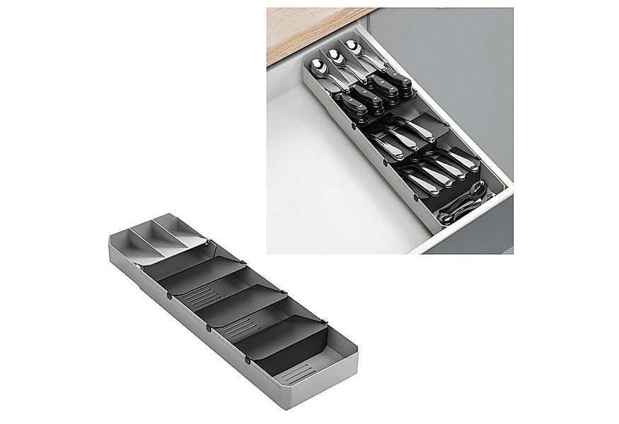 Gravidus Besteckeinsatz Besteck Organizer Schublade Schubladeneinsatz Beste günstig online kaufen