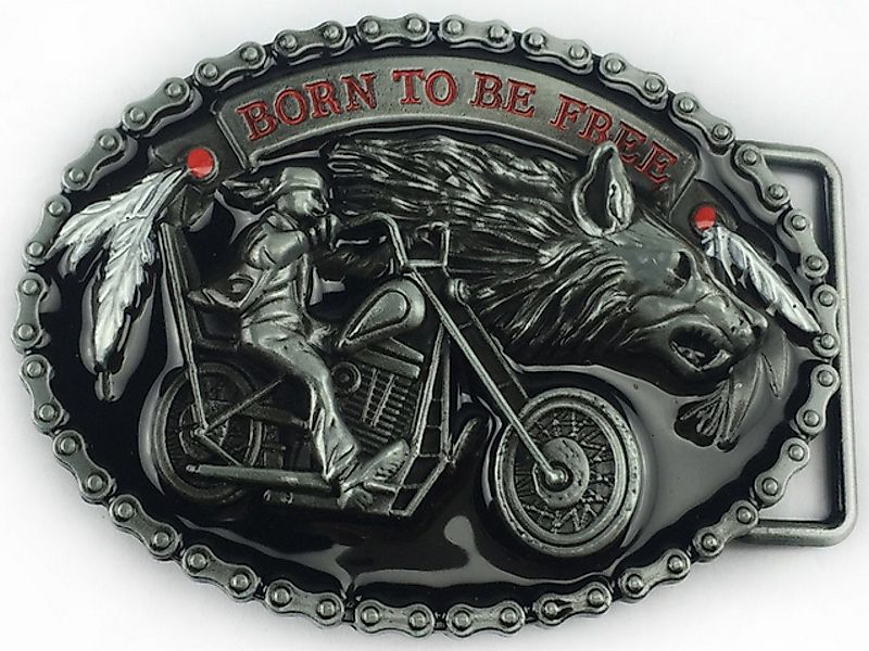 Ware aus aller Welt Gürtelschnalle Biker günstig online kaufen