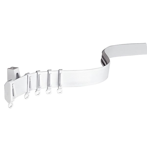 GARDINIA Gardinenschiene Vorhangschiene Flexline Komplett-Set, Fixmaß, 1-lä günstig online kaufen