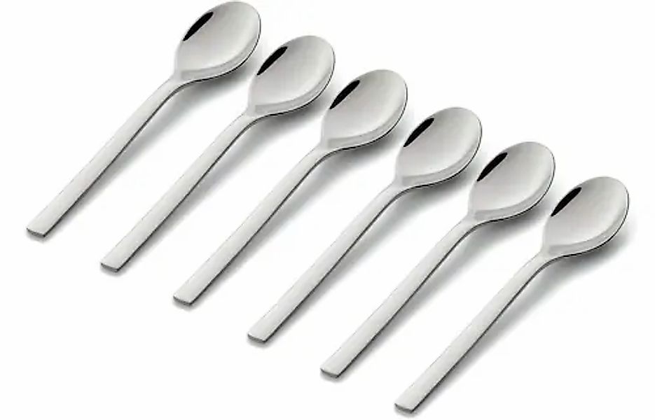 WMF Kaffeelöffel »Nuova, Löffel-Set« 13,5 cm, Cromargan® Edelstahl Rostfrei günstig online kaufen