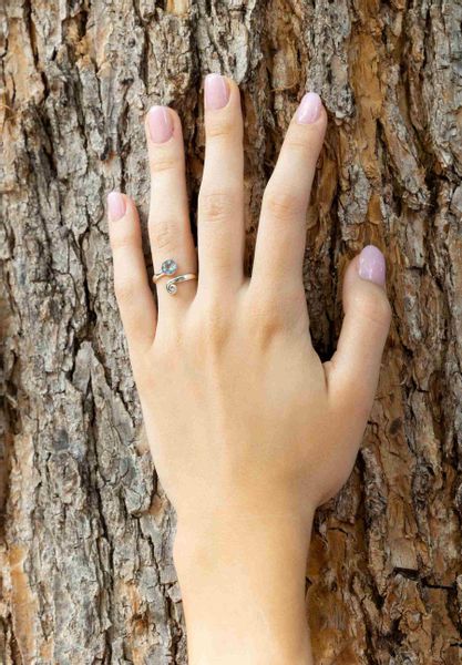 mantraroma Silberring (Ring mit Schmuckbeutel), Damenring günstig online kaufen