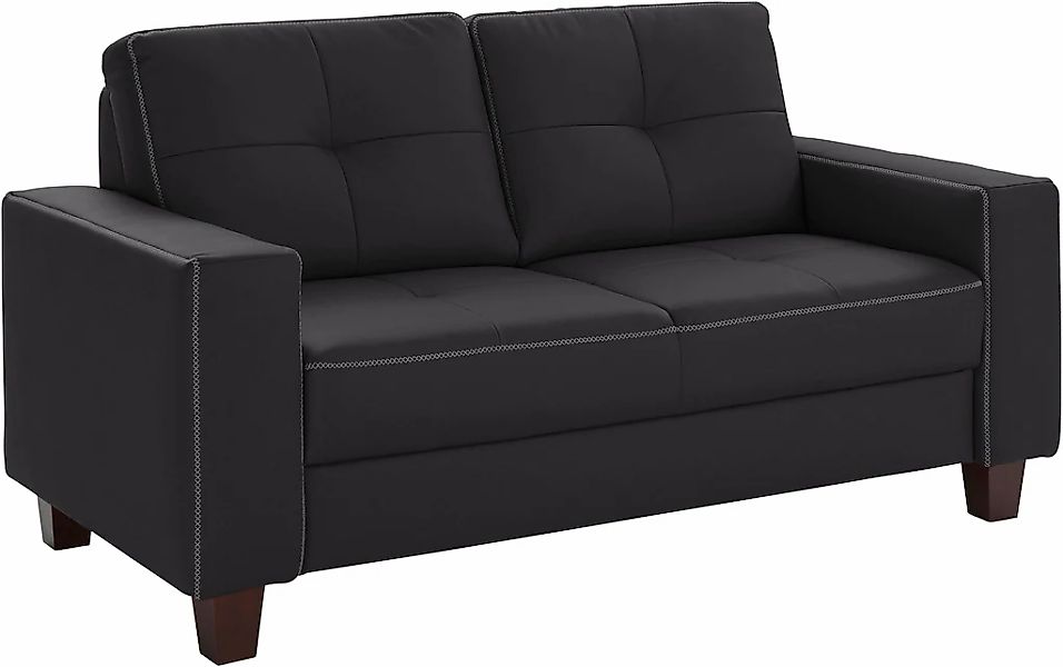 PLACES OF STYLE 2,5-Sitzer "Varese" mit Kreuznaht und Federkern günstig online kaufen