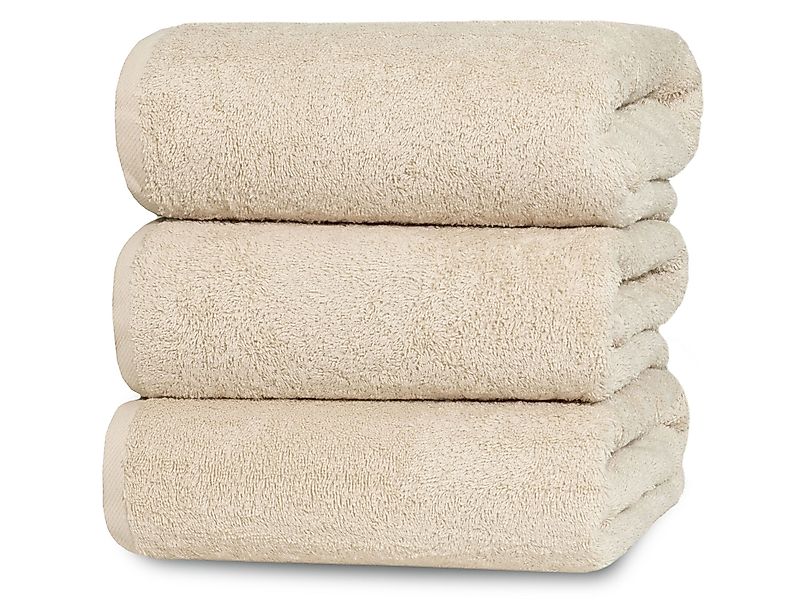 ZOLLNER Duschtücher, Walkfrottier (3-St), 70 x günstig online kaufen
