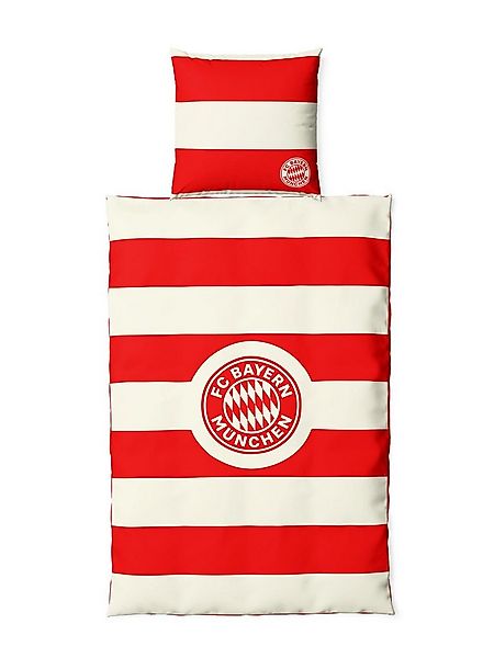 FC Bayern München Bettwäsche FC Bayern München I Bettwäsche Flanell I Rot-W günstig online kaufen