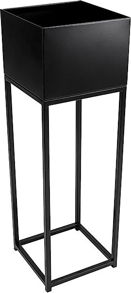 VIVANNO Blumentopf pulverbeschichtetes Stahlblech ELEVATE SQUARE günstig online kaufen