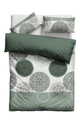 my home Bettwäsche "Tesso in Gr. 135x200, 155x220 oder 200x200 cm" 2 Stk. t günstig online kaufen