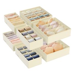 SONGMICS Aufbewahrungsbox Schubladen-Organizer (8 St), Unterwäsche-Organize günstig online kaufen