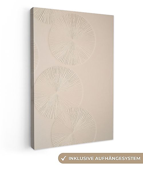 OneMillionCanvasses® Leinwandbild Japandi - Beige - günstig online kaufen