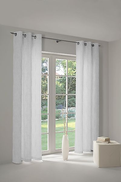 Wirth Vorhang "RICCIA" Ösen 1 Stk. tlg. günstig online kaufen