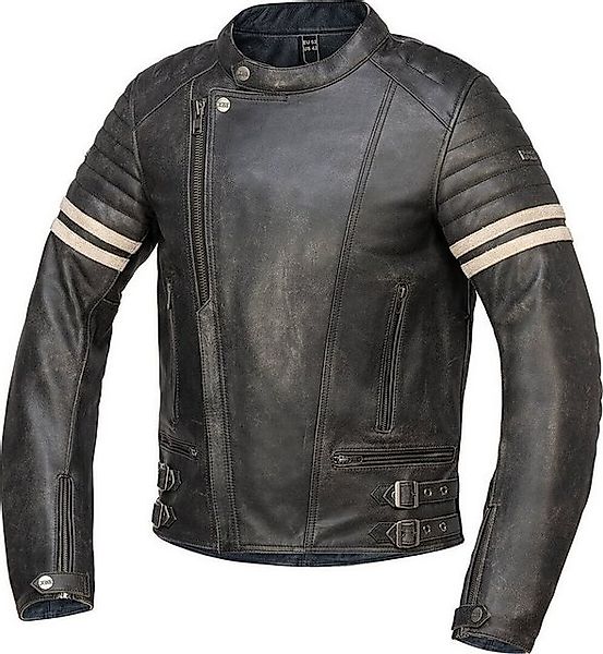 IXS Motorradjacke Andy Motorrad Lederjacke protektoren reißverschluss günstig online kaufen