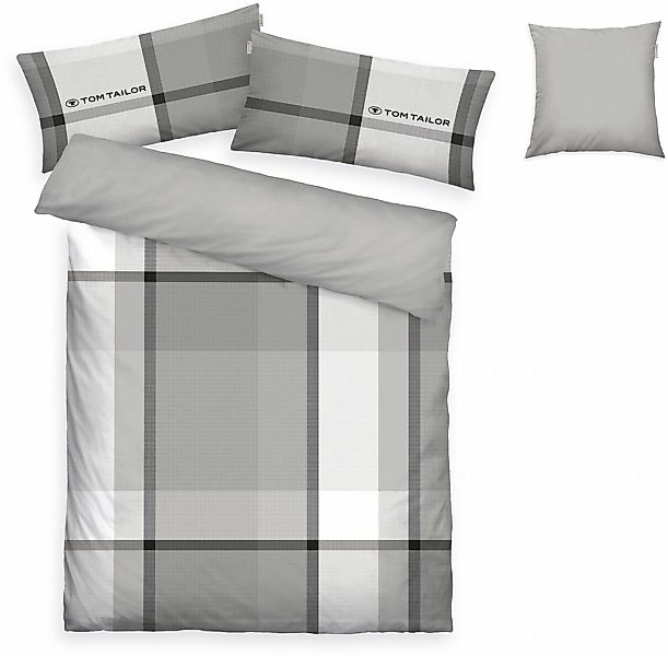 TOM TAILOR HOME Bettwäsche "Lenny in Gr. 135x200 oder 155x220 cm" 3 Stk. mi günstig online kaufen