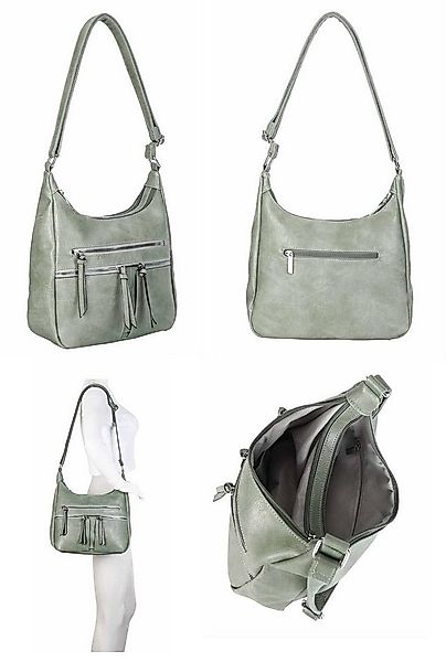 ITALYSHOP24 Schultertasche Damen Tasche Shopper Crossbody Umhängetasche Led günstig online kaufen