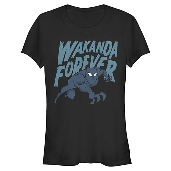 Marvel - Black Panther Wakanda Saturday Morning - Frauen T-Shirt günstig online kaufen
