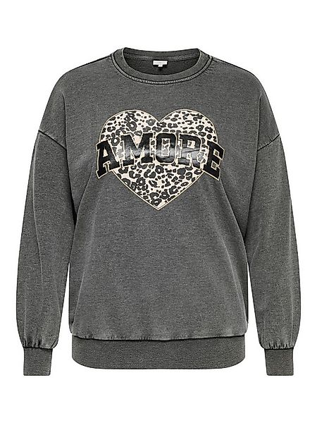 ONLY CARMAKOMA Sweatshirt CARLAUREN LIFE L/S O-NECK SWT JRS günstig online kaufen