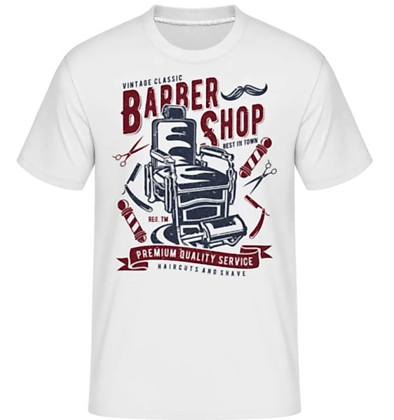 Vintage Barber Shop · Shirtinator Männer T-Shirt günstig online kaufen