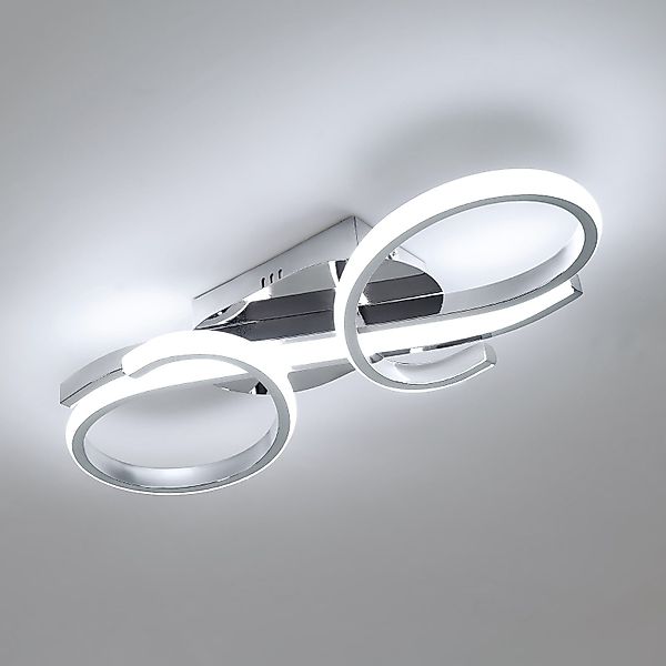 Goeco Deckenleuchte Aluminium Deckenlampe,kreative Pendellampe,6500K 36W günstig online kaufen