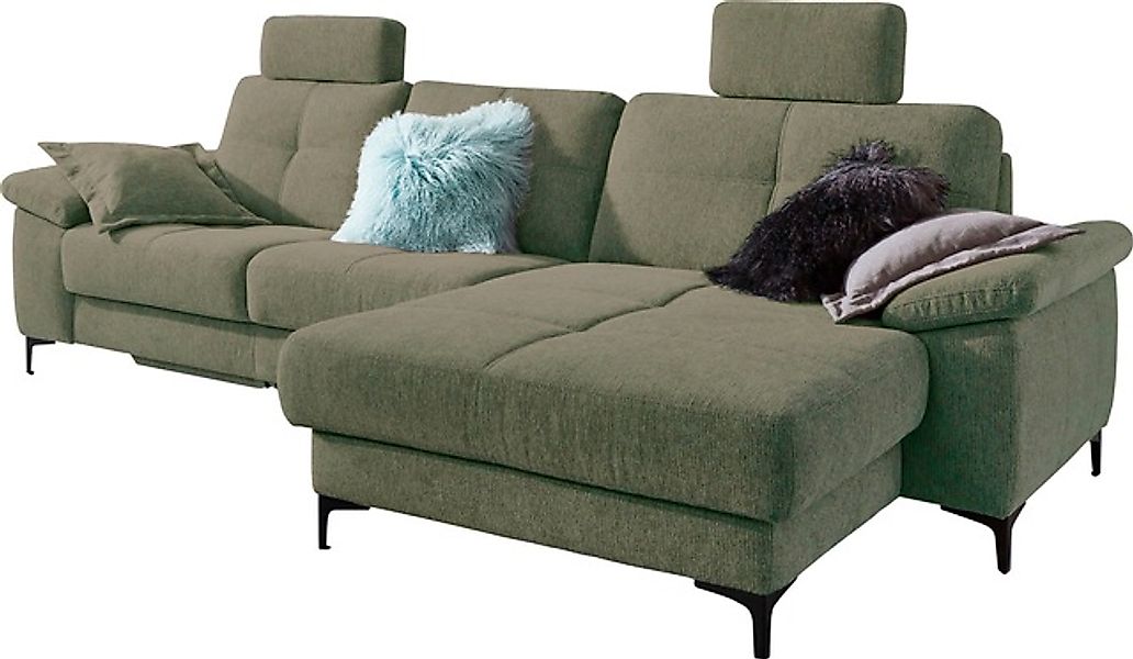 3C Carina Ecksofa »Burnaby bequem und modern, OTTOs Choice, L-Form«, 2 Kopf günstig online kaufen