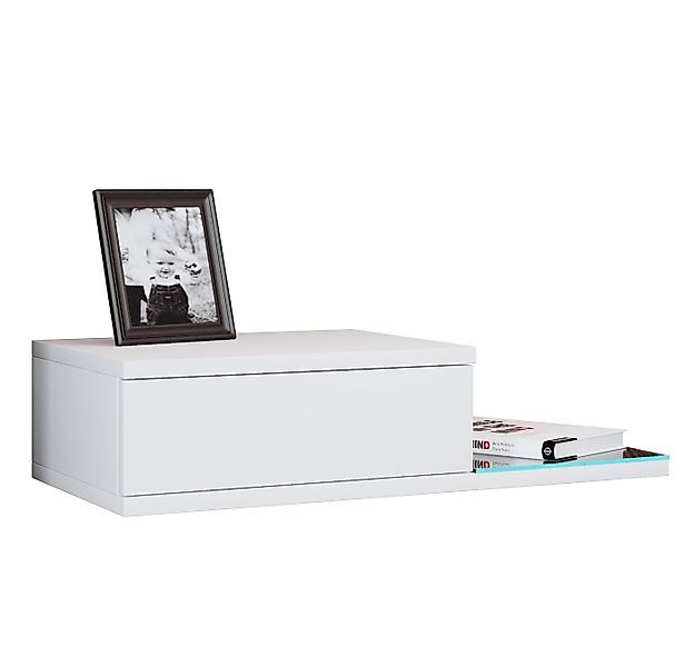 VCM Nachttisch Design Wandschublade Nachttisch Regal Konsila L, Pflegeleich günstig online kaufen