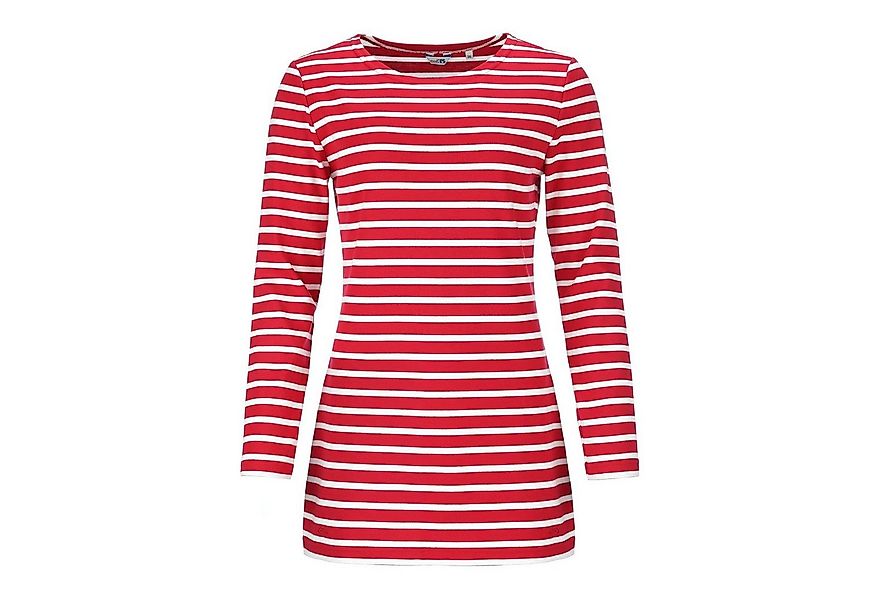 modAS Langarmshirt 25908 Damen Long-Shirt Streifen Maritim - Gestreiftes La günstig online kaufen