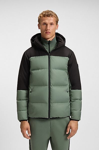 BOSS GREEN Daunenjacke abnehmbare Kapuze, Regular günstig online kaufen