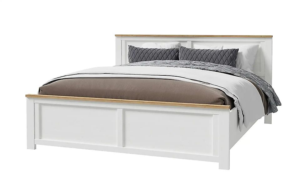 Doppelbett  Toneo ¦ weiß ¦ Maße (cm): B: 198 H: 103 Betten > Bettgestelle - günstig online kaufen