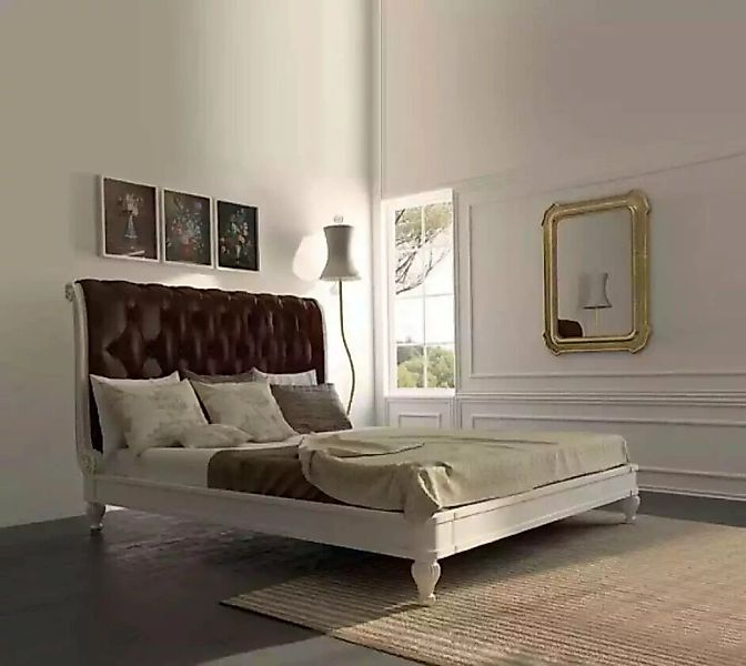 JVmoebel Bett Design Bett Luxus Betten Schlafzimmer Möbel Einrichtung Doppe günstig online kaufen