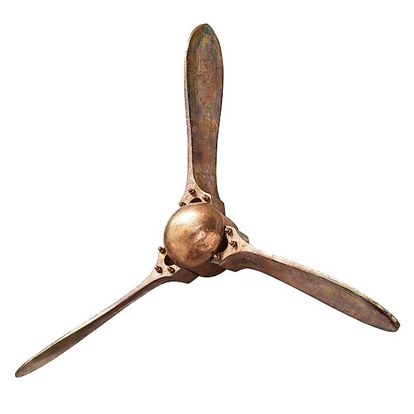 riess-ambiente Wanddekoobjekt SCREW III 60cm kupfer günstig online kaufen