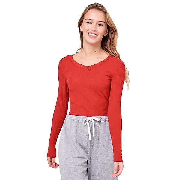 Rip Curl Bello V Langarm-t-shirt XS Dark Red günstig online kaufen