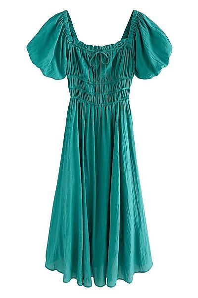 Next Midikleid Midikleid mit Puffärmeln (1-tlg) günstig online kaufen