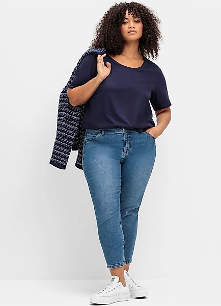 Sheego 7/8-Jeans, (1 tlg.) günstig online kaufen