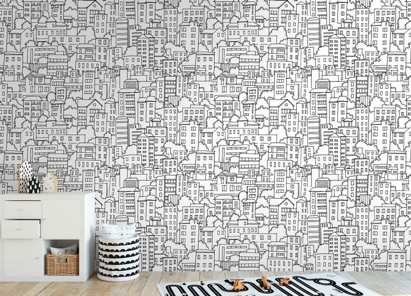 living walls Vliestapete Fototapete Häuser günstig online kaufen