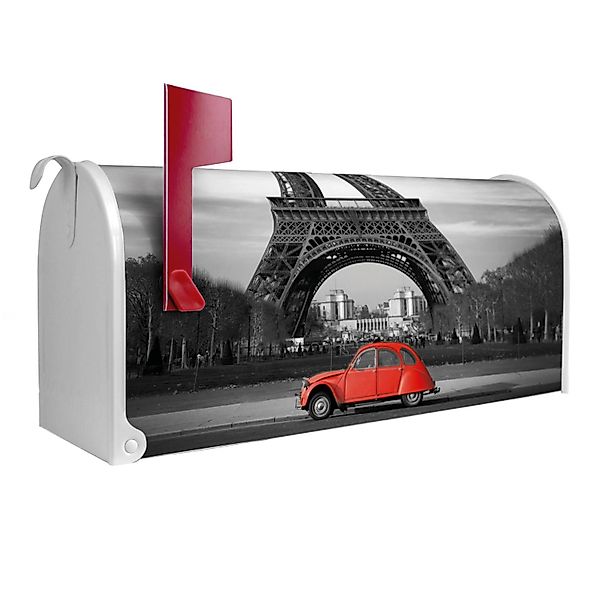 Banjado Amerikanischer Briefkasten Weiß 48x22x16cm US Mailbox Letterbox Pos günstig online kaufen